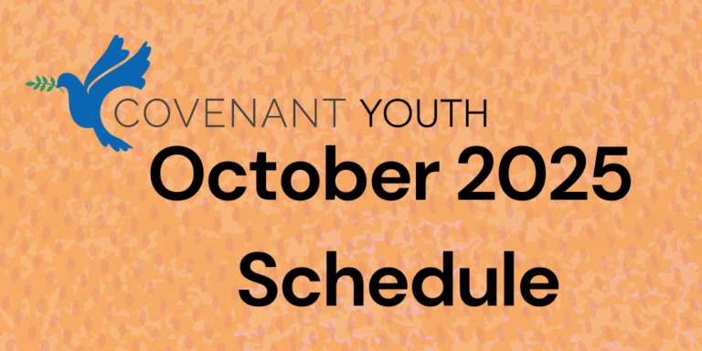 Covenant Youth: October 2025 Calendar